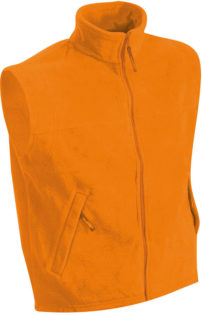 Ärmellose Fleeceweste Teamkleidung - orange