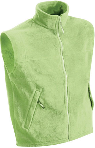 Ärmellose Fleeceweste Teamkleidung - lime green