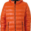 Werbeartikel Mens Down Jacket - dark orange/carbon