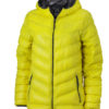 Werbeartikel Daunenjacke James Nicholson - yellow/carbon