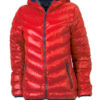 Werbeartikel Daunenjacke James Nicholson - red/navy