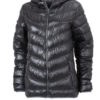 Werbeartikel Daunenjacke James Nicholson - black/grey