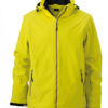 Wintersport Jacket Men James and Nicholson - yellow
