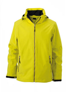 Wintersport Jacket Men James and Nicholson - yellow