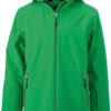 Wintersport Jacket Men James and Nicholson - green