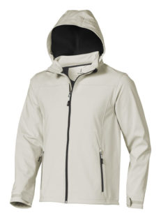 Elevate Langley Softshell Jacke - hellgrau