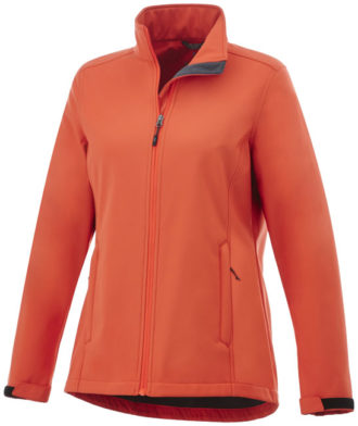 ELEVATE Maxson Damen Softshell Jacke - orange