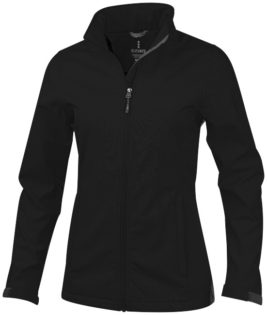 ELEVATE Maxson Damen Softshell Jacke - schwarz