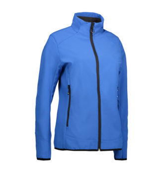 Identity Funktionelle Softshell Damenjacke - azur