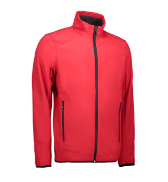 Identity Funktionelle Softshell Herrenjacke - rot