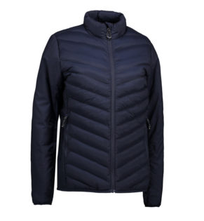 Identity Padded Stretch Jacket Damen - navy