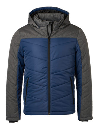 Men's Winter Jacket - navy/anthracite-melange