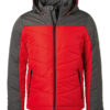 Men's Winter Jacket - red/anthracite-melange