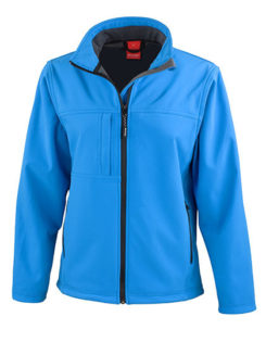 Ladies Classic Soft Shell Jacket Result - azure