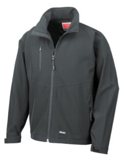 Mens Base Layer Soft Shell Result - black