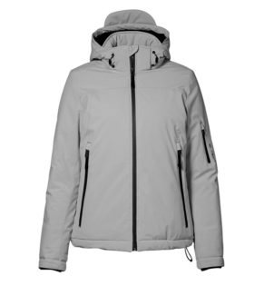 Identity Damen Winter Softshell Jacke - grau