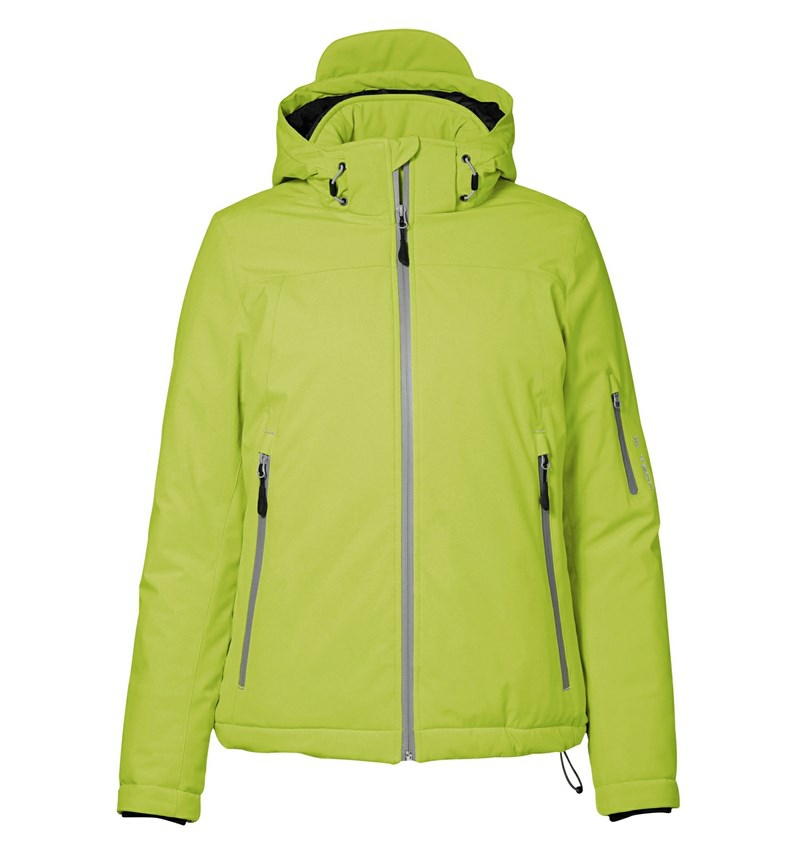 Identity Damen Winter Softshell Jacke - lime Identity Damen Winter Softshell Jacke - lime