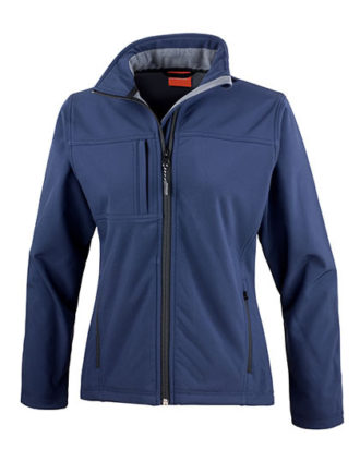 Ladies Classic Soft Shell Jacket Result - navy