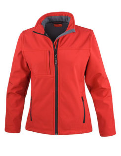 Ladies Classic Soft Shell Jacket Result - red