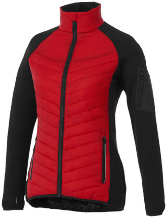 Banff Hybrid Damen Thermo Jacke Elevate - rot