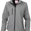 Womens Base Layer Soft Shell Jacket - grey