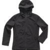 Active Women Softshell Hooded Jacket Stedman - black