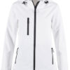 Active Women Softshell Hooded Jacket Stedman - white