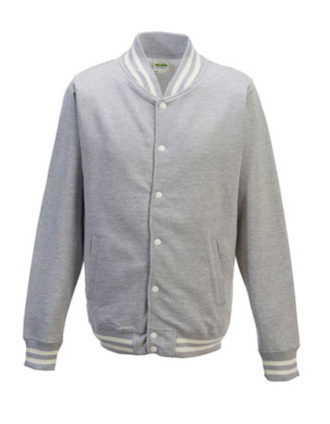 College Jacket Just Hoods - heather grey