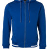 Mens Club Sweat Jacket James and Nicholson - royal white