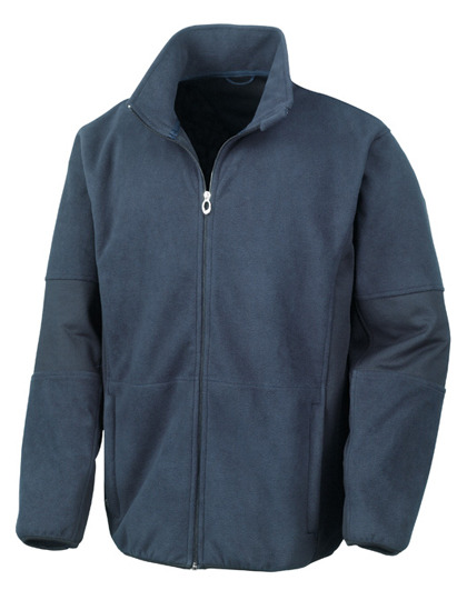 Osaka Combed Pile Soft Shell Jacket Result - navy