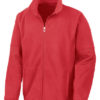 Osaka Combed Pile Soft Shell Jacket Result - red