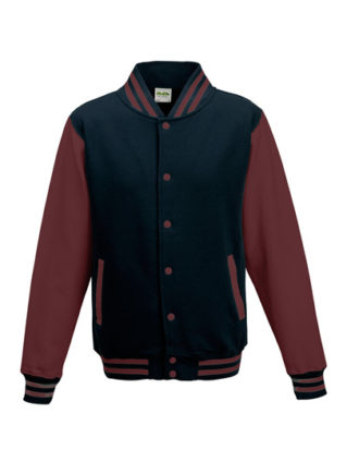 Varsity Jacket Just Hoods - navy/burgundy