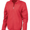 Womens Osaka Combed Pile Soft Shell Jacket Result - red