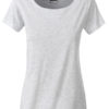 Ladies Basic T James & Nicholson - ash