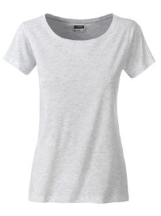 Ladies Basic T James & Nicholson - ash