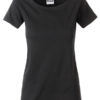 Ladies Basic T James & Nicholson - black