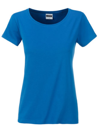 Ladies Basic T James & Nicholson - cobalt