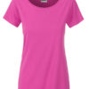 Ladies Basic T James & Nicholson - pink