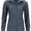 Ladies Business Shirt Long Sleeved James & Nicholson - carbon