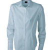 Ladies Long Sleeved Blouse James & Nicholson - light blue
