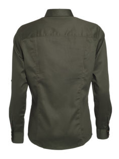Ladies Traditional Shirt Plain James & Nicholson - Rückseite