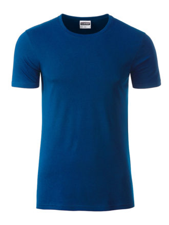 Mens Basic T James & Nicholson - dark royal