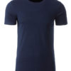 Mens Basic T James & Nicholson - navy