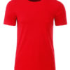 Mens Basic T James & Nicholson - tomato