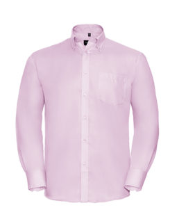 Mens Long Sleeve Ultimate Non-Iron Shirt - classic pink