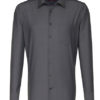 Mens Shirt Modern Fit Longsleeve Seidensticker - anthracite