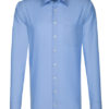 Mens Shirt Modern Fit Longsleeve Seidensticker - midblue