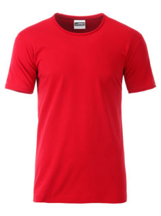 Mens T James & Nicholson - red