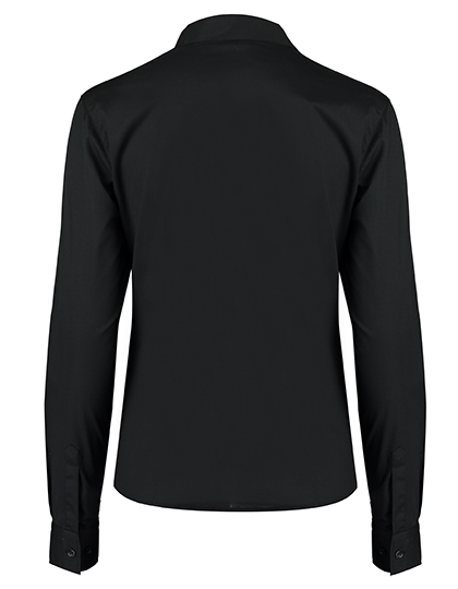 Womens Bar Shirt Mandarin Collar Long Sleeve Bargear - Rückseite Womens Bar Shirt Mandarin Collar Long Sleeve Bargear - Rückseite