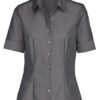 Womens Blouse Modern Fit Shortsleeve Seidensticker - anthracite